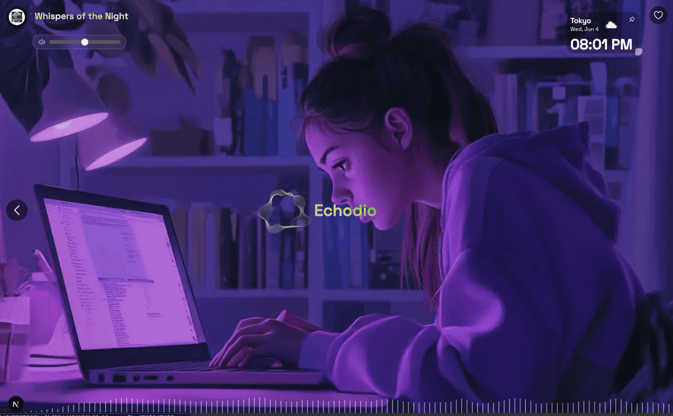 Echodio — Immersive Audio Rooms preview